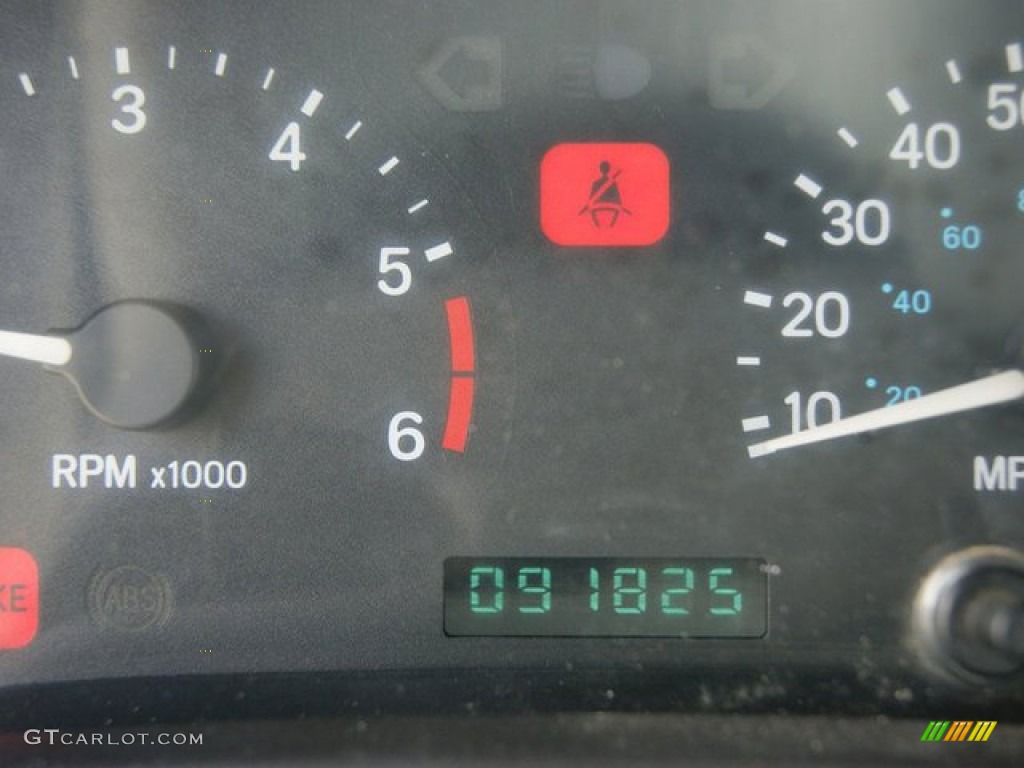 1998 Wrangler SE 4x4 - Deep Amethyst Pearl / Khaki photo #20