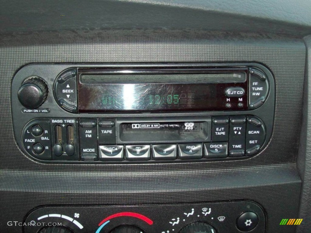 2002 Dodge Ram 1500 Sport Regular Cab 4x4 Audio System Photo #61919442