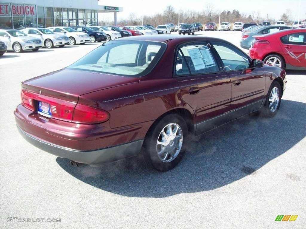 2002 Regal GS - Bordeaux Red Pearl / Medium Gray photo #11
