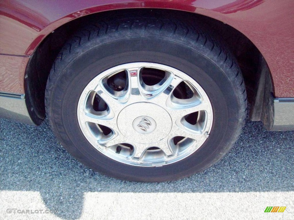 2002 Regal GS - Bordeaux Red Pearl / Medium Gray photo #17