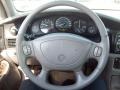 2002 Buick Regal Medium Gray Interior Steering Wheel Photo