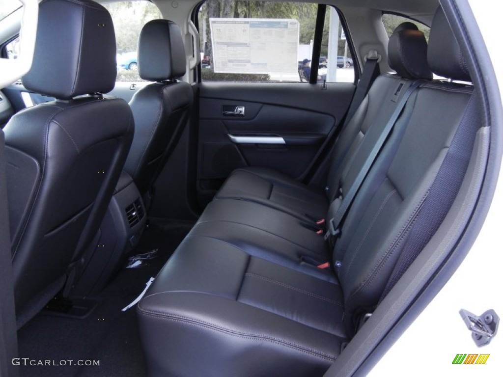 2012 Edge SEL - White Platinum Metallic Tri-Coat / Charcoal Black photo #6