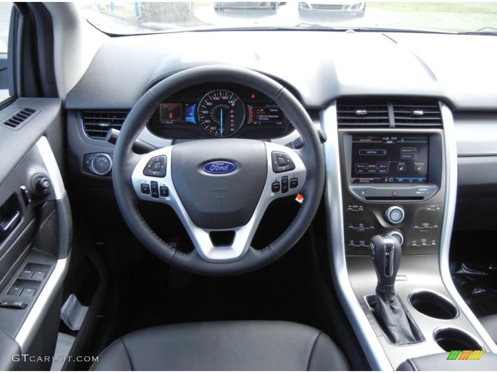 2012 Edge SEL - White Platinum Metallic Tri-Coat / Charcoal Black photo #7