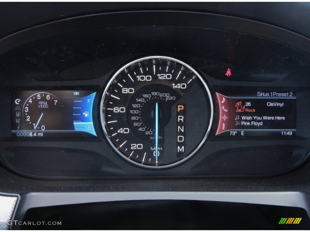 2012 Edge SEL - White Platinum Metallic Tri-Coat / Charcoal Black photo #8