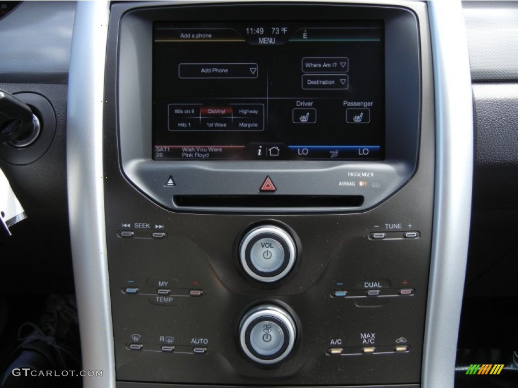 2012 Edge SEL - White Platinum Metallic Tri-Coat / Charcoal Black photo #9