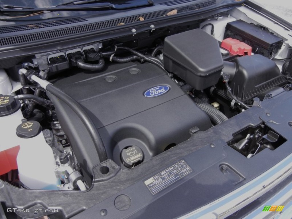 2012 Edge SEL - White Platinum Metallic Tri-Coat / Charcoal Black photo #11