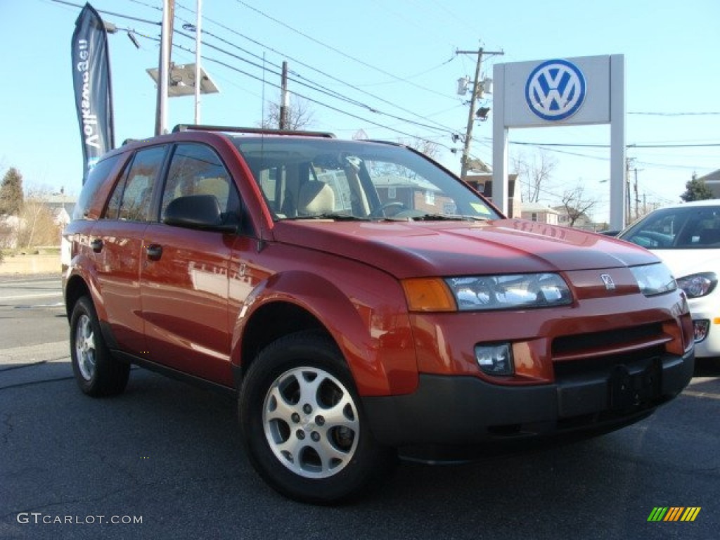 2003 VUE V6 AWD - Orange / Light Tan photo #1