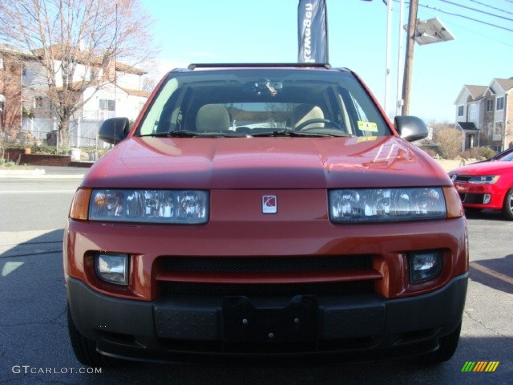 2003 VUE V6 AWD - Orange / Light Tan photo #2