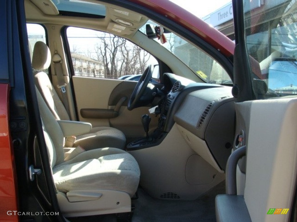 2003 VUE V6 AWD - Orange / Light Tan photo #7