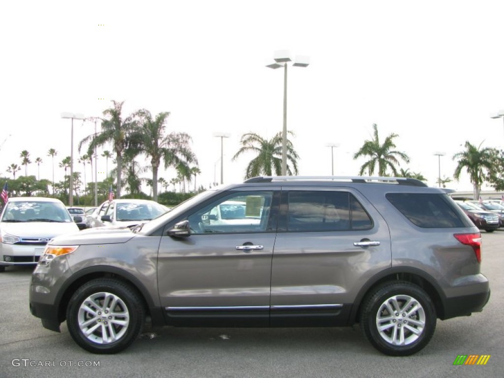 2012 Explorer XLT - Sterling Gray Metallic / Charcoal Black photo #12