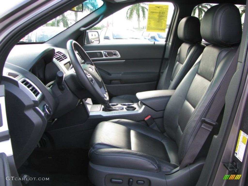 2012 Explorer XLT - Sterling Gray Metallic / Charcoal Black photo #19