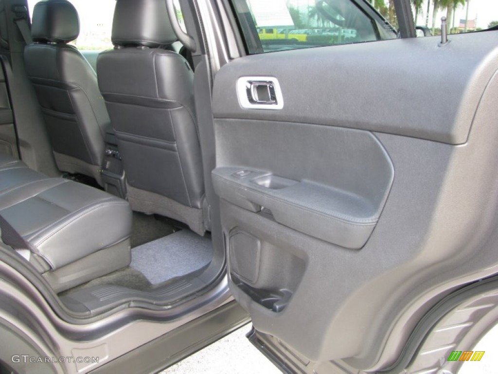 2012 Explorer XLT - Sterling Gray Metallic / Charcoal Black photo #22