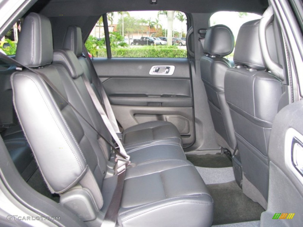 2012 Explorer XLT - Sterling Gray Metallic / Charcoal Black photo #23