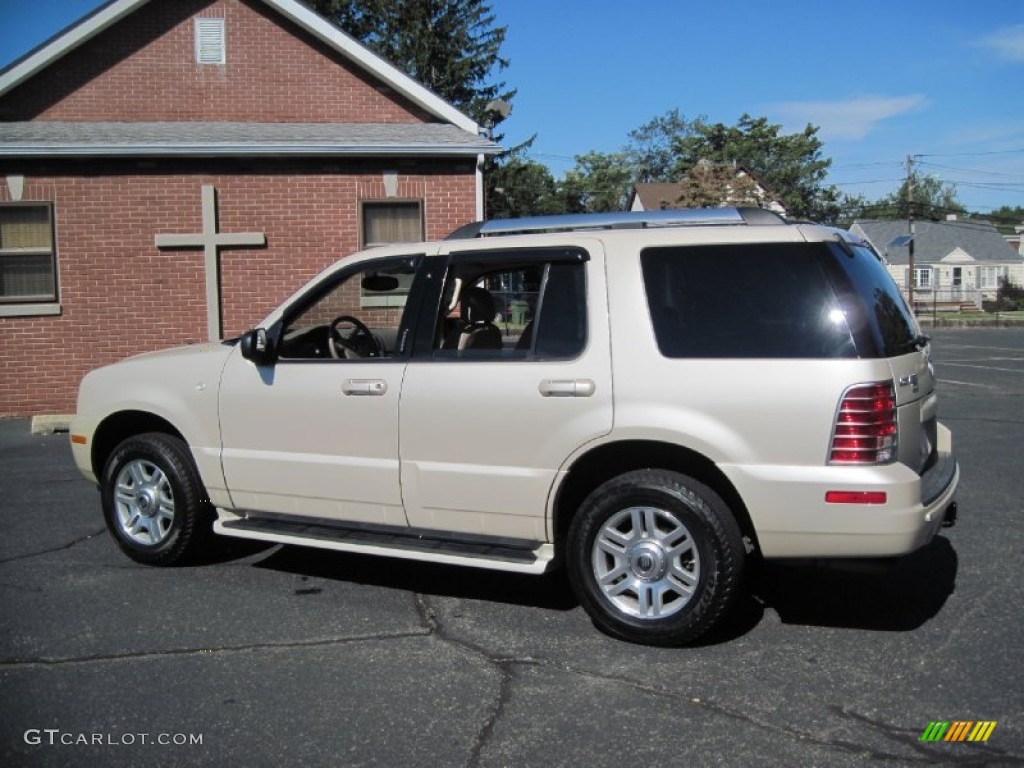 2005 Mountaineer V6 AWD - Ivory Parchment Tri-Coat / Medium Dark Parchment photo #4