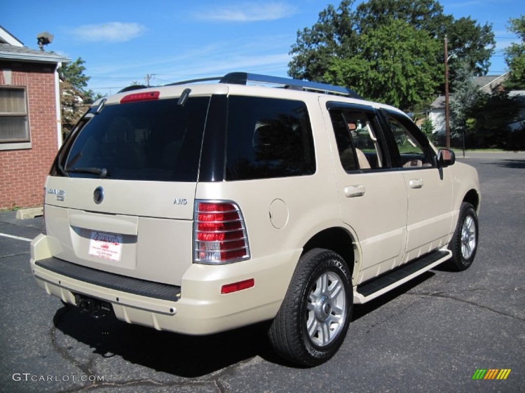 2005 Mountaineer V6 AWD - Ivory Parchment Tri-Coat / Medium Dark Parchment photo #7