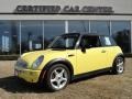 2004 Liquid Yellow Mini Cooper Hardtop  photo #1