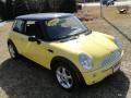 2004 Liquid Yellow Mini Cooper Hardtop  photo #3