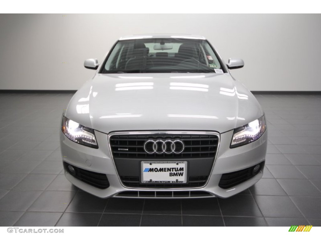 2010 A4 2.0T quattro Sedan - Ice Silver Metallic / Black photo #6