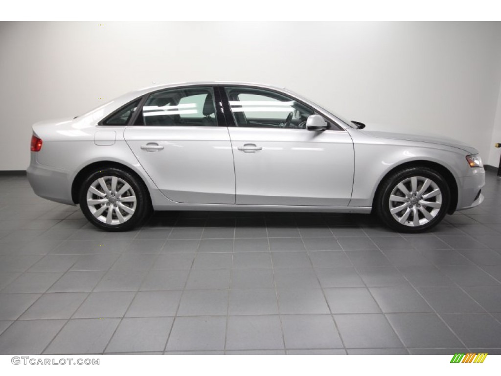 2010 A4 2.0T quattro Sedan - Ice Silver Metallic / Black photo #7