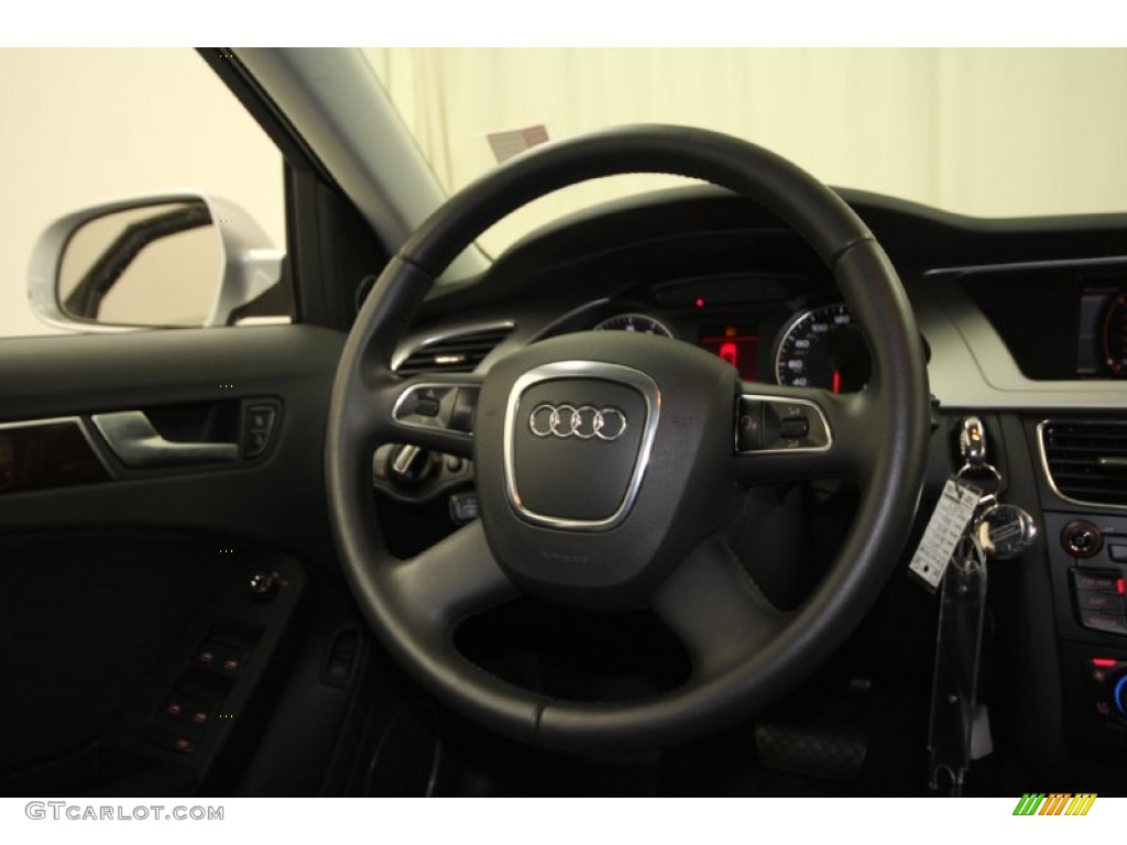 2010 A4 2.0T quattro Sedan - Ice Silver Metallic / Black photo #33