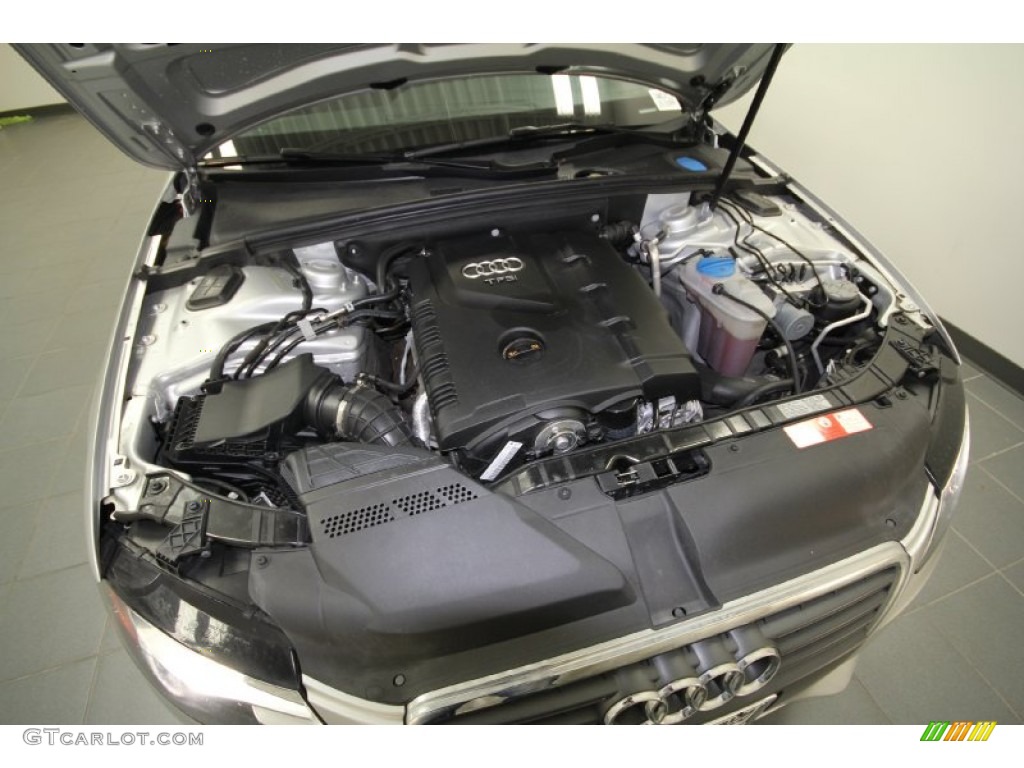 2010 A4 2.0T quattro Sedan - Ice Silver Metallic / Black photo #43