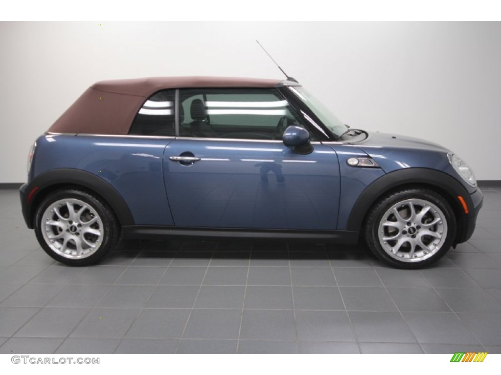 Horizon Blue 2009 Mini Cooper S Convertible Exterior Photo #61922239