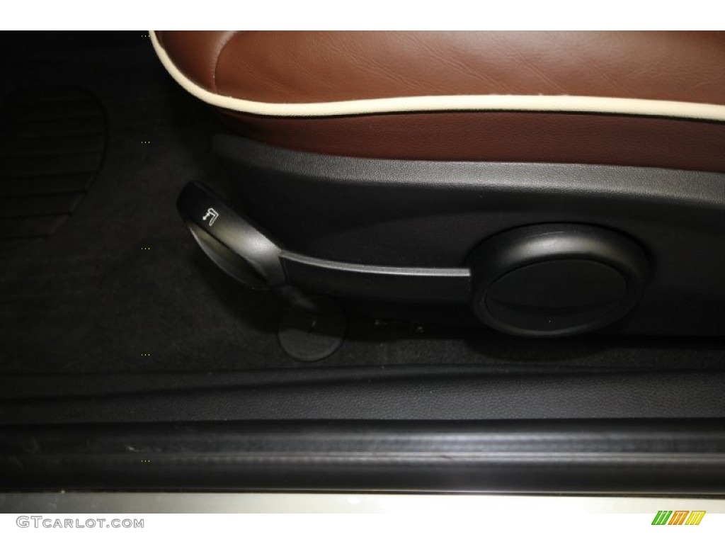 2009 Cooper S Convertible - Horizon Blue / Lounge Hot Chocolate Leather photo #19