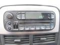 2002 Jeep Grand Cherokee Dark Slate Gray Interior Audio System Photo