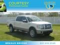 2009 White Sand Tri Coat Metallic Ford F150 King Ranch SuperCrew 4x4  photo #1