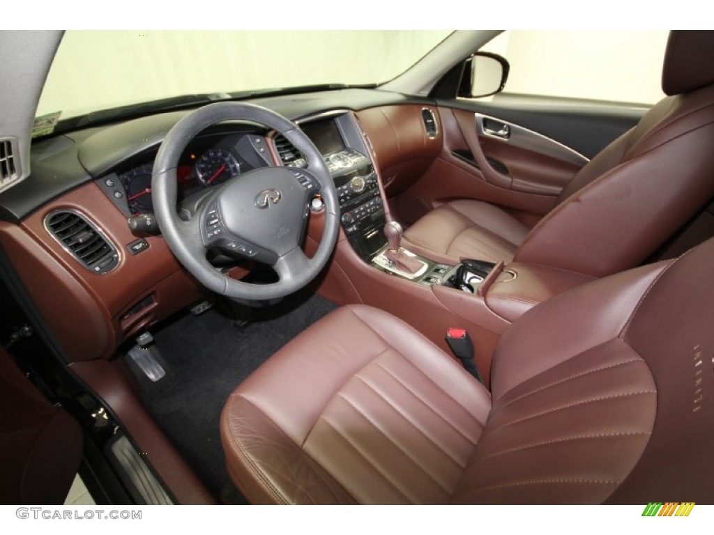 Chestnut Interior 2008 Infiniti EX 35 Journey Photo #61922659