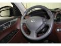 Chestnut 2008 Infiniti EX 35 Journey Steering Wheel