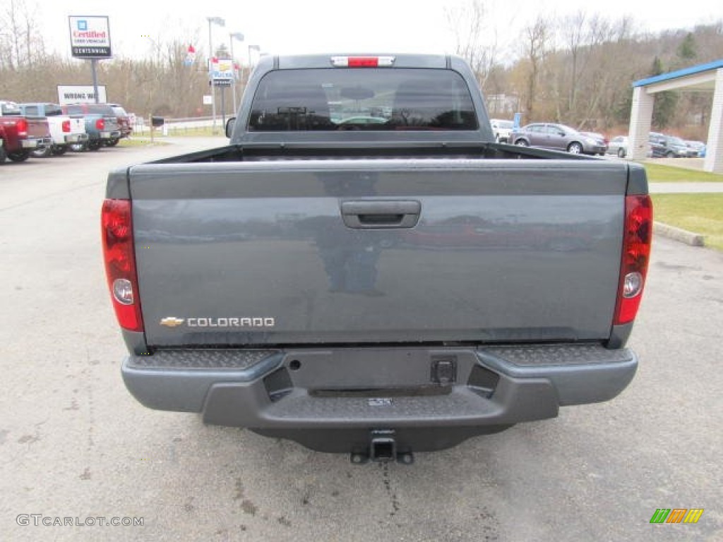 2012 Colorado Work Truck Regular Cab 4x4 - Dark Gray Metallic / Ebony photo #3
