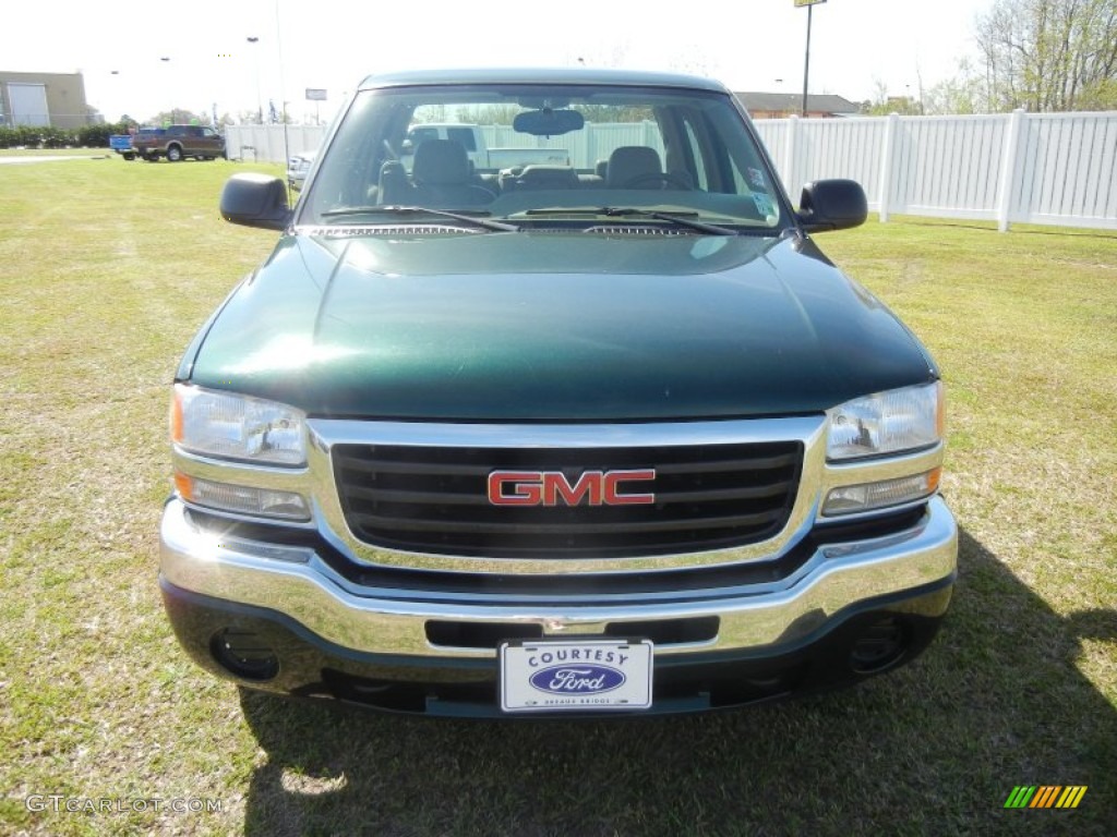 2006 Sierra 1500 SL Crew Cab - Polo Green Metallic / Neutral photo #2