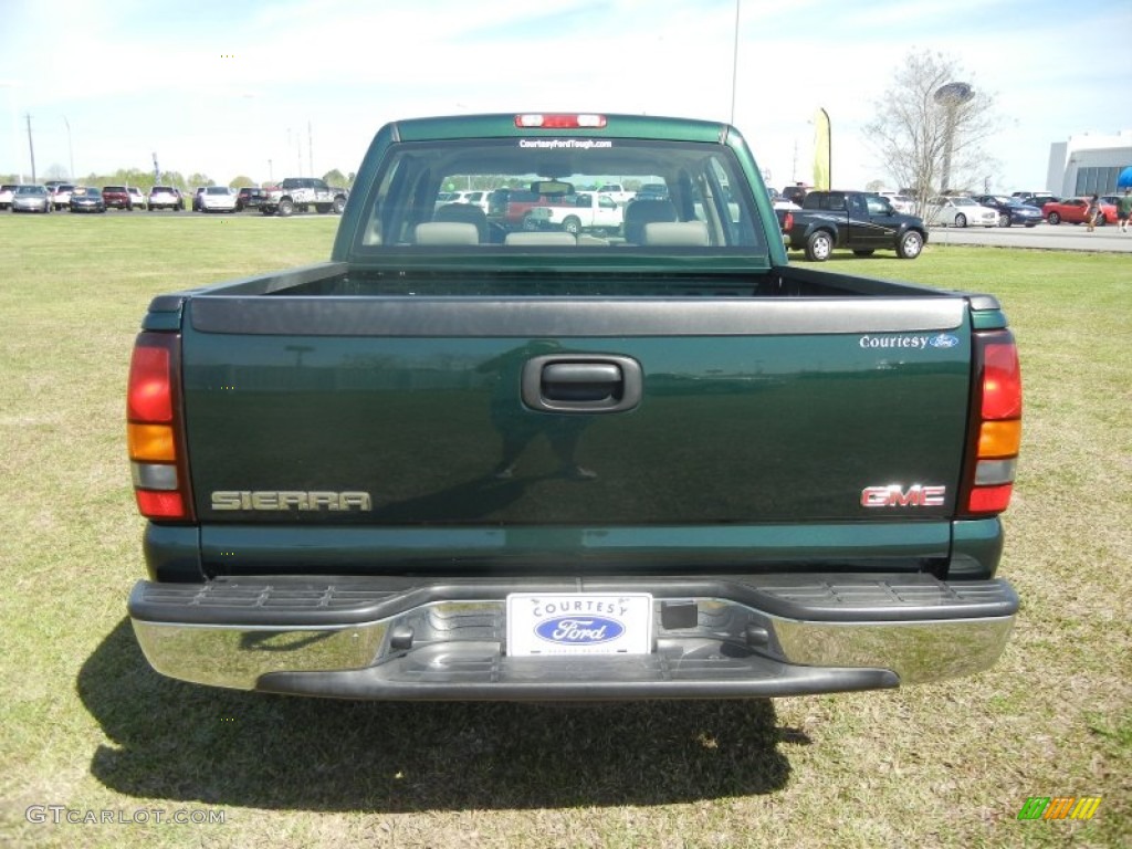 2006 Sierra 1500 SL Crew Cab - Polo Green Metallic / Neutral photo #3