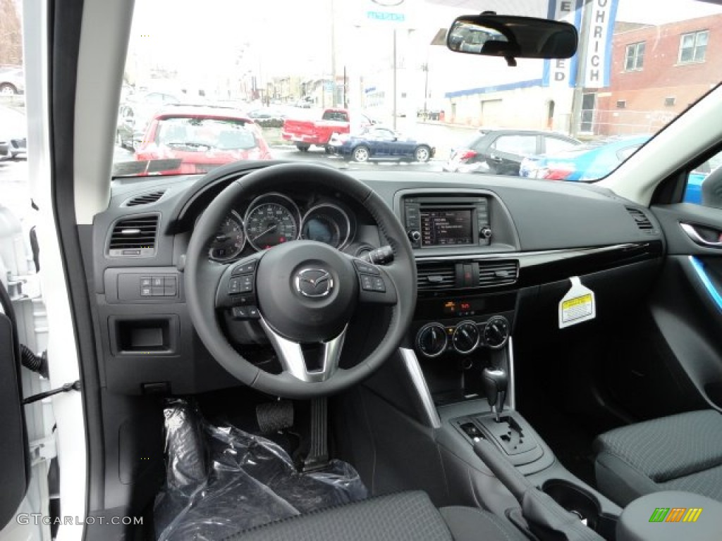 2013 Mazda CX-5 Touring Black Dashboard Photo #61924255