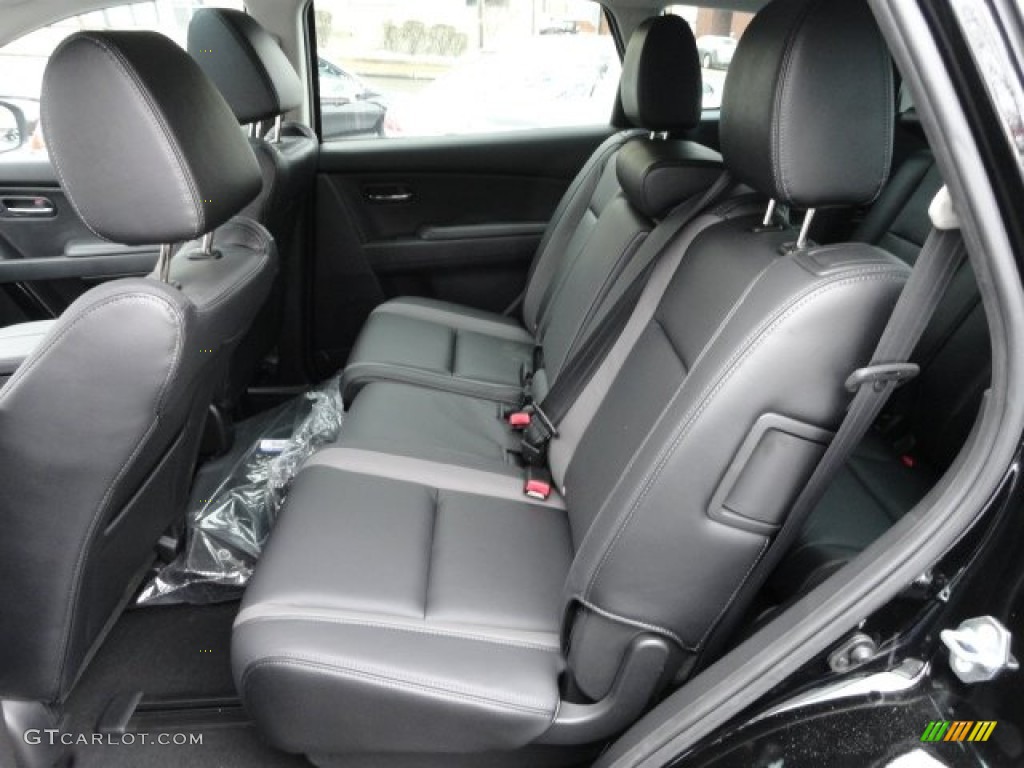 Black Interior 2012 Mazda CX-9 Touring AWD Photo #61924414