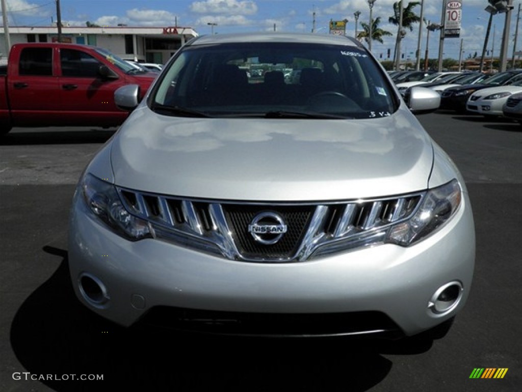 2009 Murano S - Brilliant Silver Metallic / Black photo #3