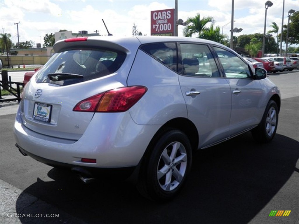 2009 Murano S - Brilliant Silver Metallic / Black photo #11