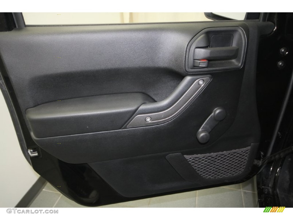 2011 Wrangler Sport 4x4 - Black / Black photo #16