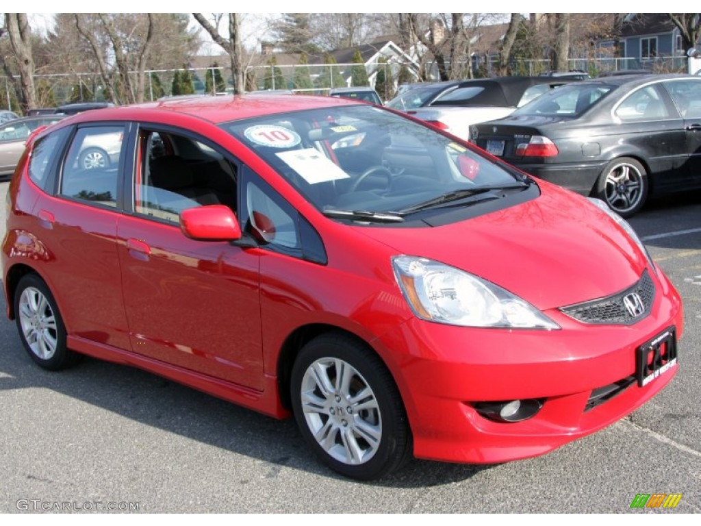 Milano Red 2010 Honda Fit Sport Exterior Photo #61926606
