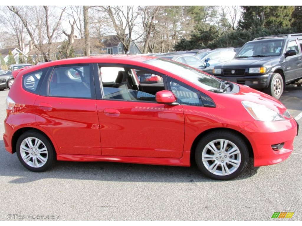 Milano Red 2010 Honda Fit Sport Exterior Photo #61926619