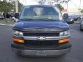 2003 Indigo Blue Metallic Chevrolet Express 1500 LS Passenger Conversion Van  photo #3