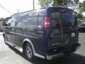 2003 Indigo Blue Metallic Chevrolet Express 1500 LS Passenger Conversion Van  photo #9