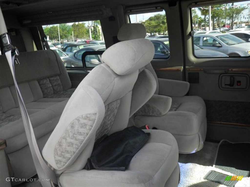 2003 Express 1500 LS Passenger Conversion Van - Indigo Blue Metallic / Medium Dark Pewter photo #18