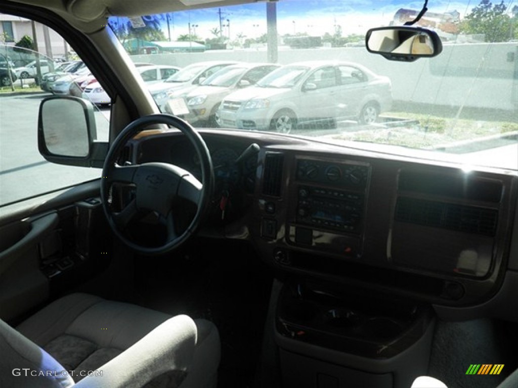 2003 Express 1500 LS Passenger Conversion Van - Indigo Blue Metallic / Medium Dark Pewter photo #19