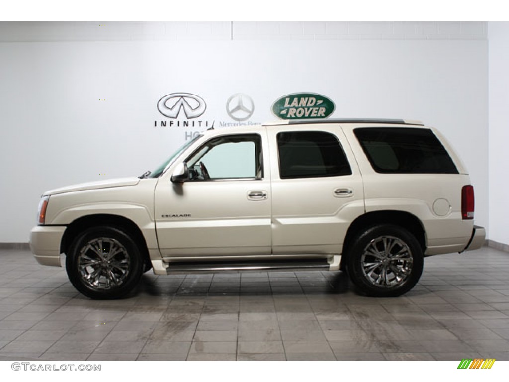 2005 Escalade AWD - White Diamond / Shale photo #2