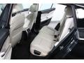 Ivory White/Black Nappa Leather Rear Seat Photo for 2010 BMW 5 Series #61927891