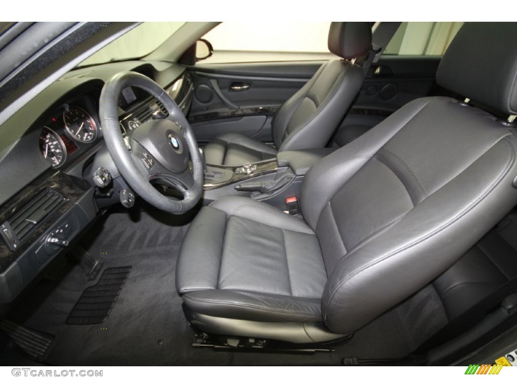 2009 3 Series 328i Coupe - Space Grey Metallic / Black photo #3