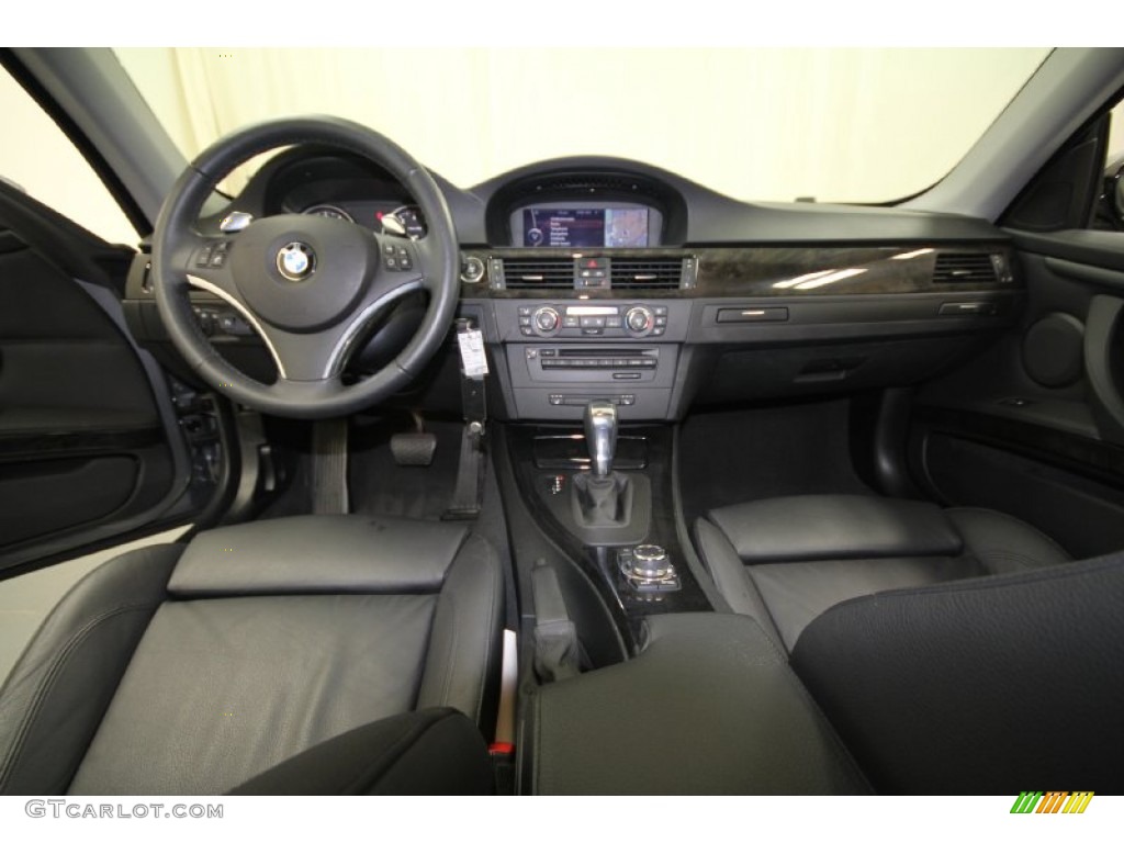2009 3 Series 328i Coupe - Space Grey Metallic / Black photo #4