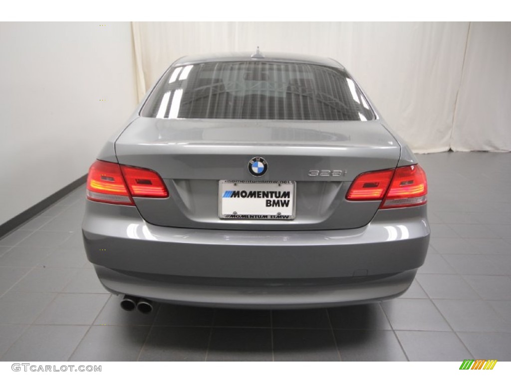 2009 3 Series 328i Coupe - Space Grey Metallic / Black photo #14